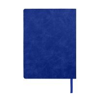 Ежедневник недатированный Solas, формат А5, с магнитом синий ройал, кремовый блок  в линейку