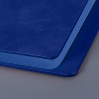 Ежедневник недатированный Solas, формат А5, с магнитом синий ройал, кремовый блок  в линейку