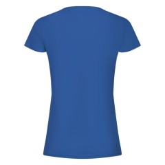 Футболка женская "Original T", ярко-синий_XL, 100% х/б, 145 г/м2