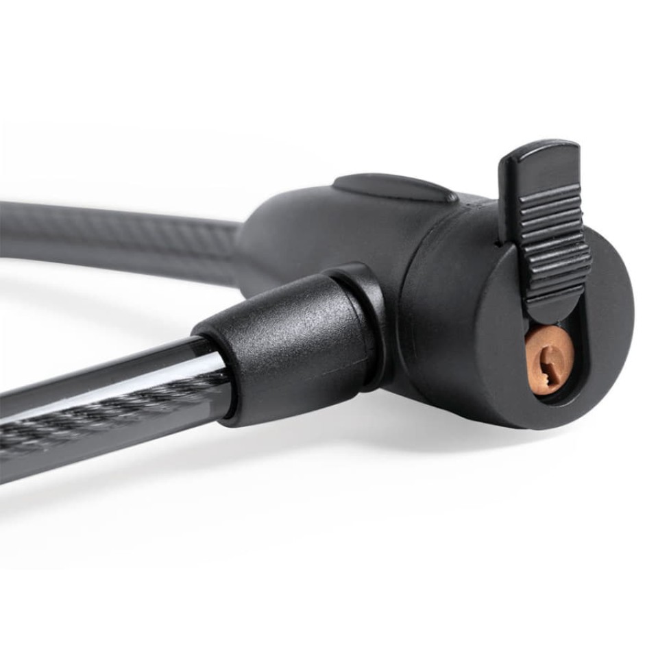 Велозамок с ключом TRIYO, ПВХ, металл, синий