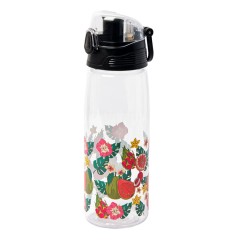 Бутылка для воды FLASK, 800 мл, 25,2х7,7см, прозрачный, пластик