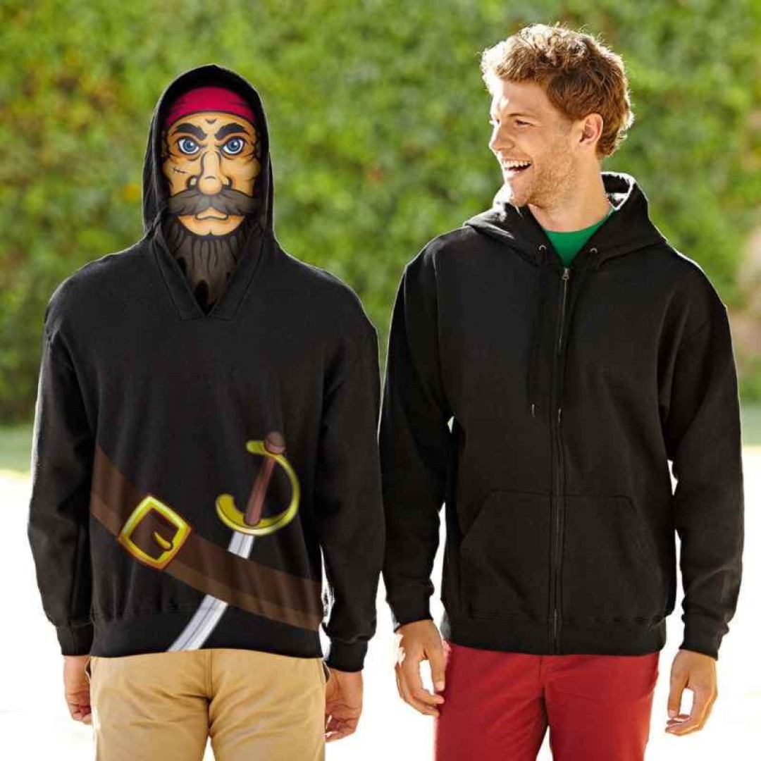 Толстовка Unique Hoodie,  черный_XL, 80% хлопок, 20% полиэстер, 280 г/м2