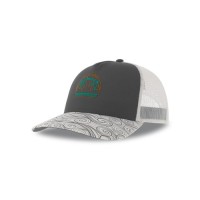 Образец бейсболка с кастомизацией LAB2468, тёмно-синий, белый, лоб 100% хлопок, сетка 100% полиэстер