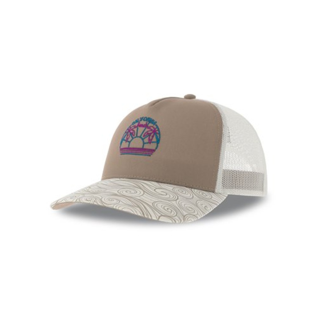 Образец бейсболка с кастомизацией LAB2468, тёмно-синий, белый, лоб 100% хлопок, сетка 100% полиэстер