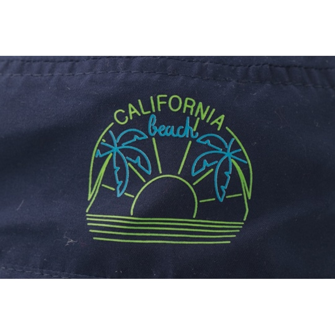 Образец панама с кастомизацией LAB2501, тёмно-синий, 100% полиэстер