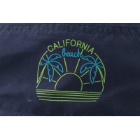 Образец панама с кастомизацией LAB2501, тёмно-синий, 100% полиэстер