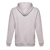 Толстовка мужская с капюшоном PHOENIX, серый меланж, 5XL, 50% хлопок, 50 полиэстер, плотность 320 г/