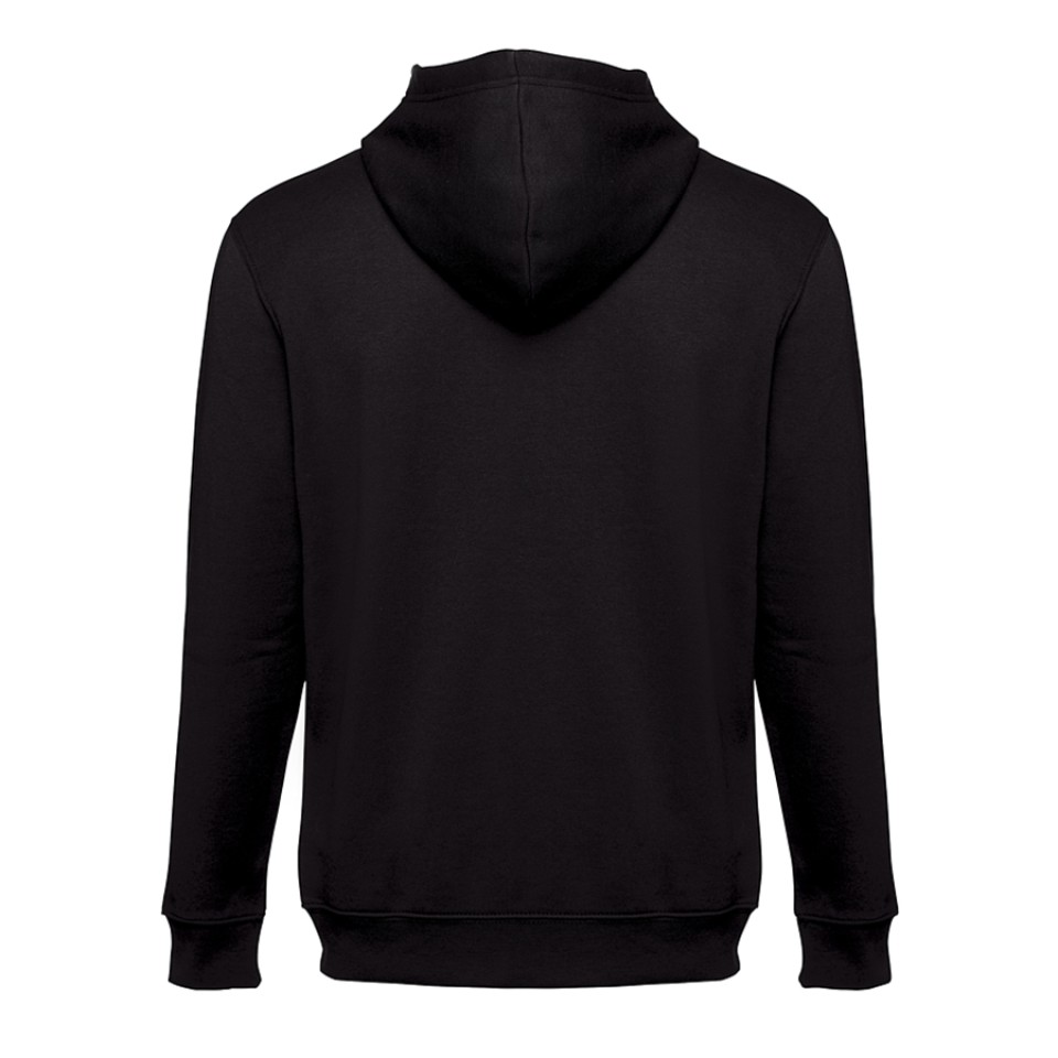 Толстовка мужская с капюшоном на молнии AMSTERDAM, черный, 4XL, 50% хлопок, 50% полиэстер, 320 г/м2