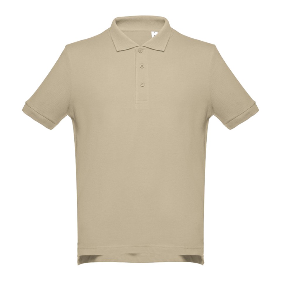 Рубашка-поло мужская ADAM, пастельный зелёный, 3XL, 100% хлопок, плотность 195 г/м2