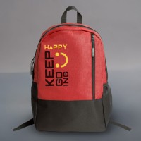 Рюкзак водостойкий "PULL", красный/чёрный, 45 x 28 x 11 см, 100% полиэстер 300D+600D