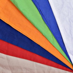 Сумка для покупок из хлопка "Eco", синий, 38х42 см, 100% хлопок, шелкография