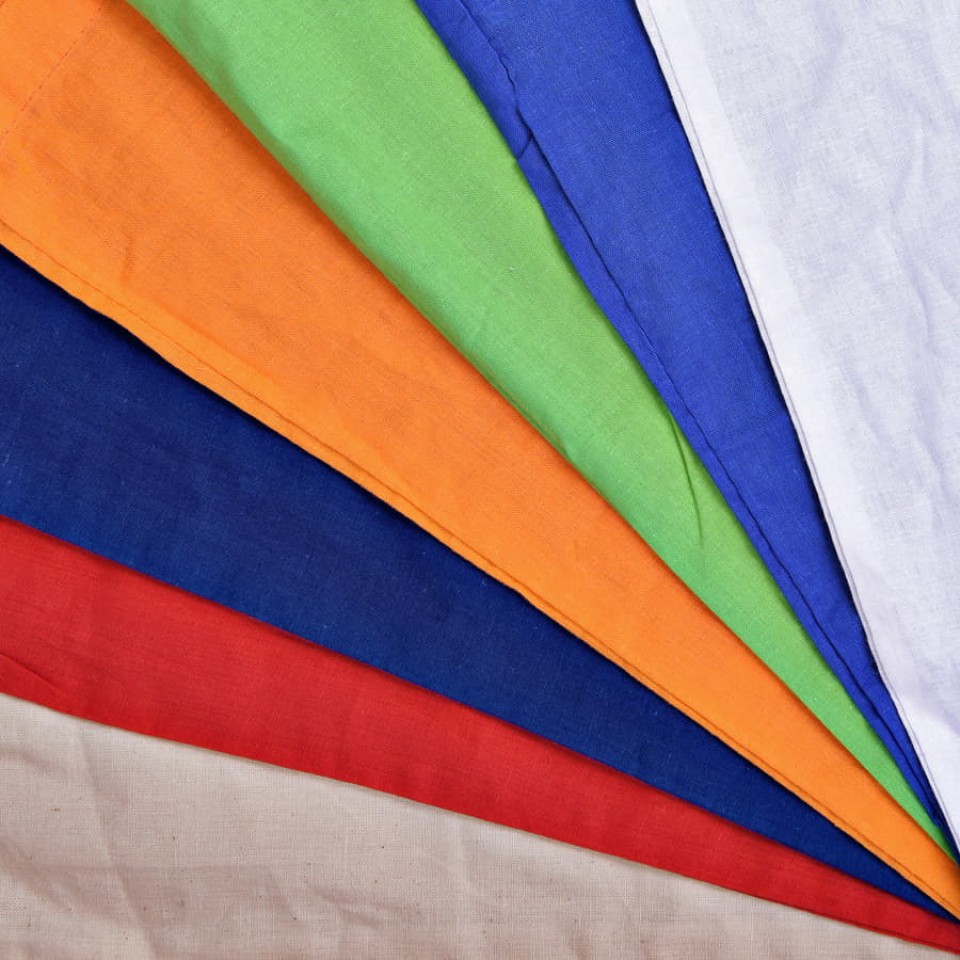 Сумка для покупок из хлопка "Eco", синий, 38х42 см, 100% хлопок, шелкография