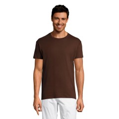 Футболка мужская REGENT, шоколадный_2XL, 100% х/б, 150 г/м2