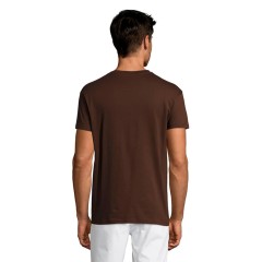 Футболка мужская REGENT, шоколадный_2XL, 100% х/б, 150 г/м2