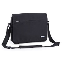 Конференц-сумка "BUSINESS" c шильдом, черный, 33.5626.5 cm, микрофибра