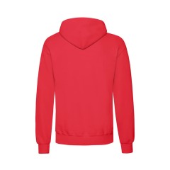 Толстовка мужская "Hooded Sweat", красный_M, 80% х/б, 20% п/э, 280 г/м2