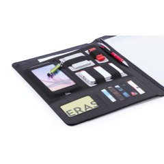 Папка BRETUX, черный, полиэстер, искусственная кожа