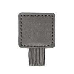 Держатель для ручки, серый, самоклеющийся, PU