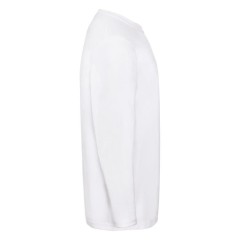 Футболка "Super Premium Long Sleeve", белый, 2XL, 100% х/б, 190 г/м2