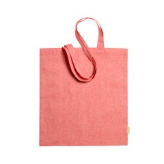 Сумка для покупок "GRAKET", красный, 42x38 см, 100% переработанный  хлопок, 120 г/м2
