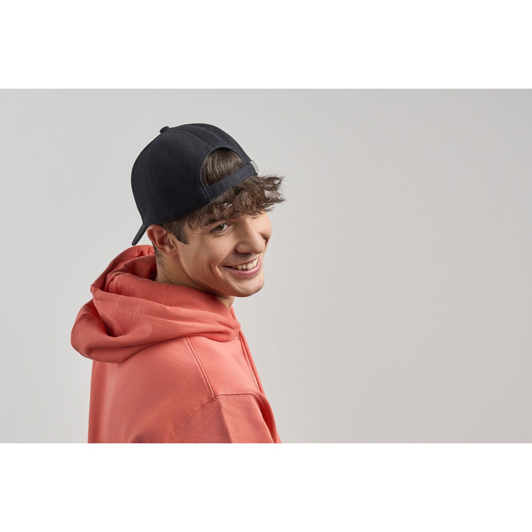 Бейсболка PILOT-S, 6 клиньев, металл. застёжка, красный, 100% хлопок, 355 г/м2