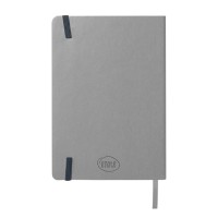 Ежедневник недатированный Shady, А5,  серый, кремовый блок в линейку, серый обрез