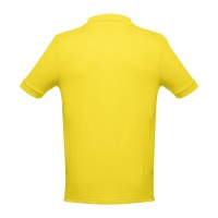 Рубашка-поло мужская ADAM, желтый, L, 100% хлопок, плотность 195 г/м2