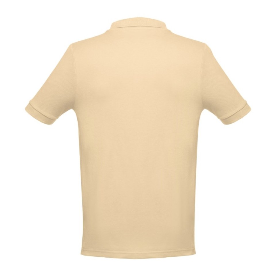 Рубашка-поло мужская ADAM, песочный, M, 100% хлопок, плотность 195 г/м2