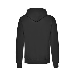 Толстовка мужская с начесом "Сlassic Hooded Sweat", черный_2XL, 80% х/б, 20% п/э, 280 г/м2