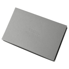 Коробка картонная, "COLOR" 11,5*6*17 см, серый