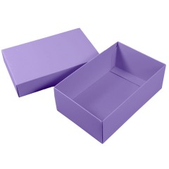 Коробка картонная, "COLOR" 11,5*6*17 см, фиолетовый