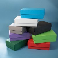 Коробка картонная, "COLOR" 11,5*6*17 см: белый