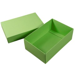 Коробка картонная, "COLOR" 11,5*6*17 см, зеленое яблоко