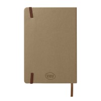 Ежедневник недатированный Shady, А5,  светло-коричневый, кремовый блок в линейку, коричневый обрез