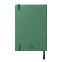 Ежедневник недатированный Shady, А5,  зеленый, кремовый блок в линейку, темно-зеленый обрез