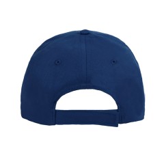 Бейсболка "Hit", 5 клиньев,  застежка на липучке, темно-синий, 100% п/э, плотность 135 г/м2