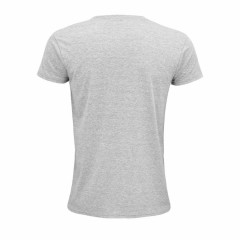 Футболка мужская "EPIC", серый меланж, 4XL, 100% органический хлопок, 140 г/м2