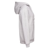 Толстовка мужская с капюшоном на молнии AMSTERDAM, серый меланж, 4XL, 50% хлопок, 50% п/э, 320 г/м2