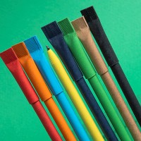 Ручка шариковая N20, красный, бумага, цвет чернил синий