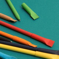 Ручка шариковая N20, красный, бумага, цвет чернил синий