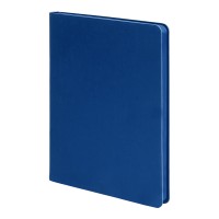 Ежедневник недатированный Pulpy, А5,  синий, кремовый блок в линейку, синий срез