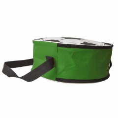 Сумка футбольная, зеленый, D36 cm, 600D полиэстер