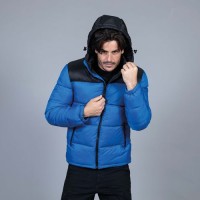 Куртка мужская "SIBERIA", камуфляж серый, чёрный, S, 100% нейлон 40г/м2, наполнитель: 100% полиэстер