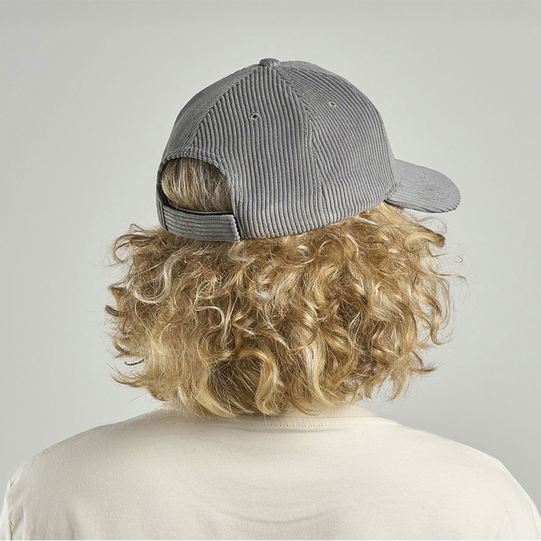 Бейсболка "CORDY-S", заст. на лип. 6 клин,  коричневый, 100% перераб. полиэстер, плотность 230 г/м2