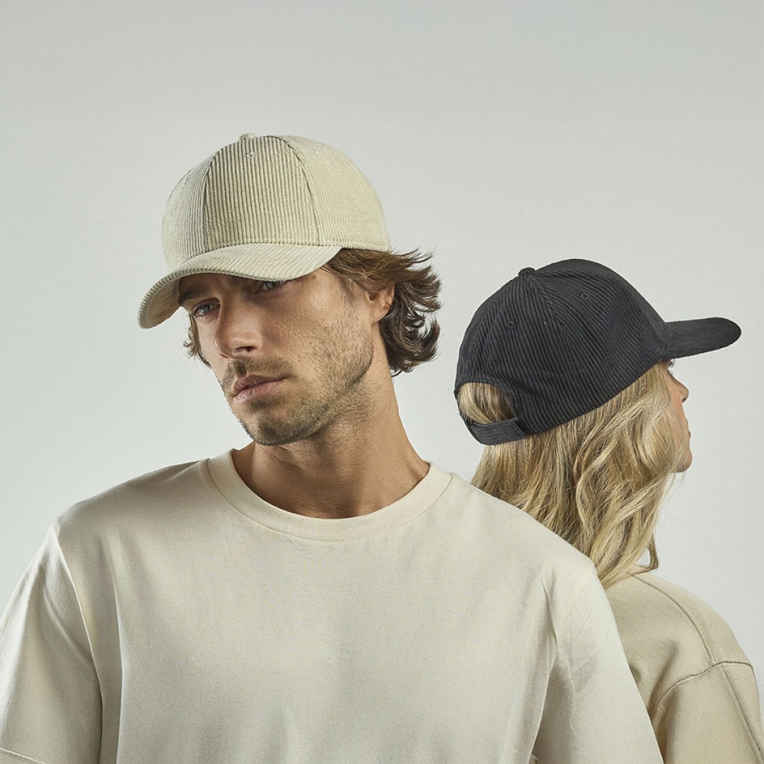 Бейсболка "CORDY-S", заст. на лип. 6 клин,  коричневый, 100% перераб. полиэстер, плотность 230 г/м2