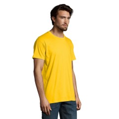 Футболка мужская IMPERIAL, желтый, 2XL, 100% хлопок, 190 г/м2