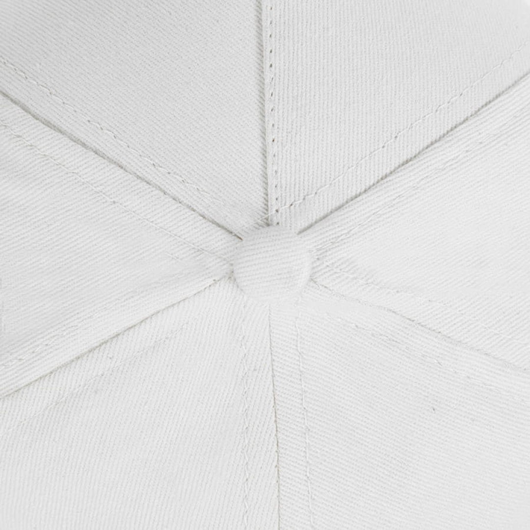 Бейсболка "Hit", 5 клиньев,  застежка на липучке, белый, 100% п/э, плотность 130 г/м2