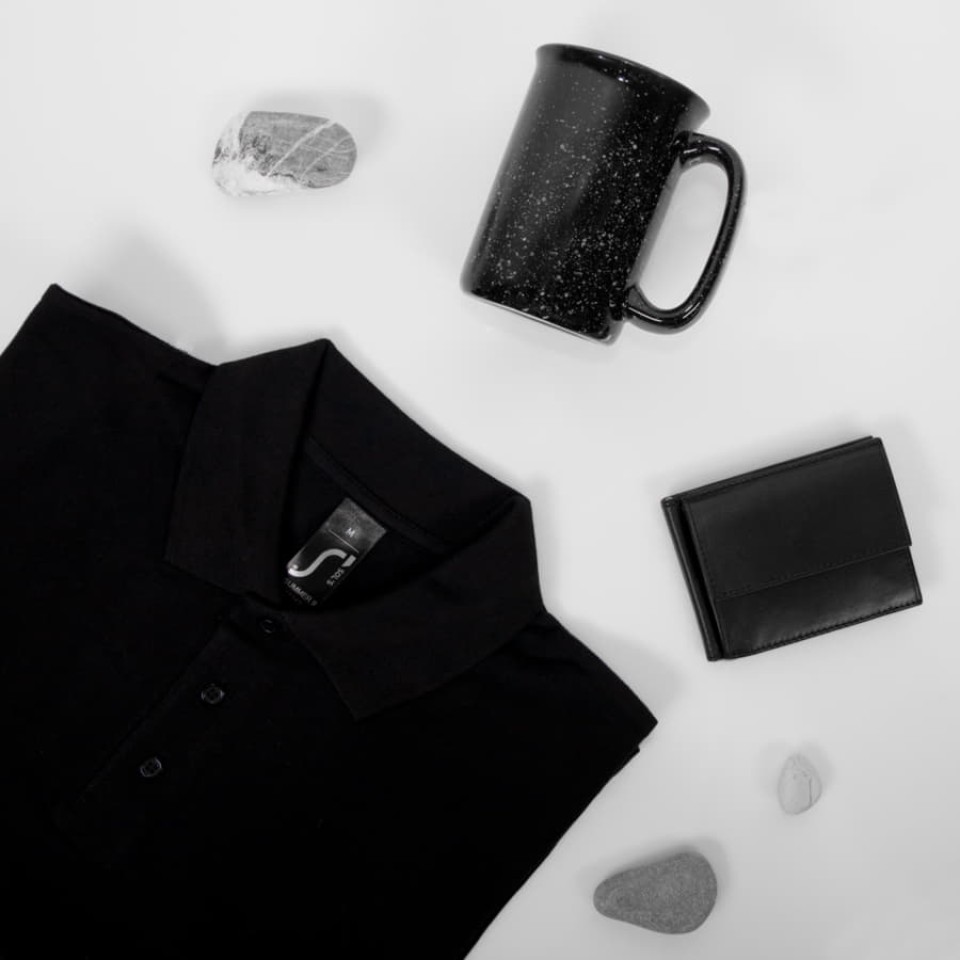 Кружка  UNIVERSE, черный, 390мл, тонкая керамика