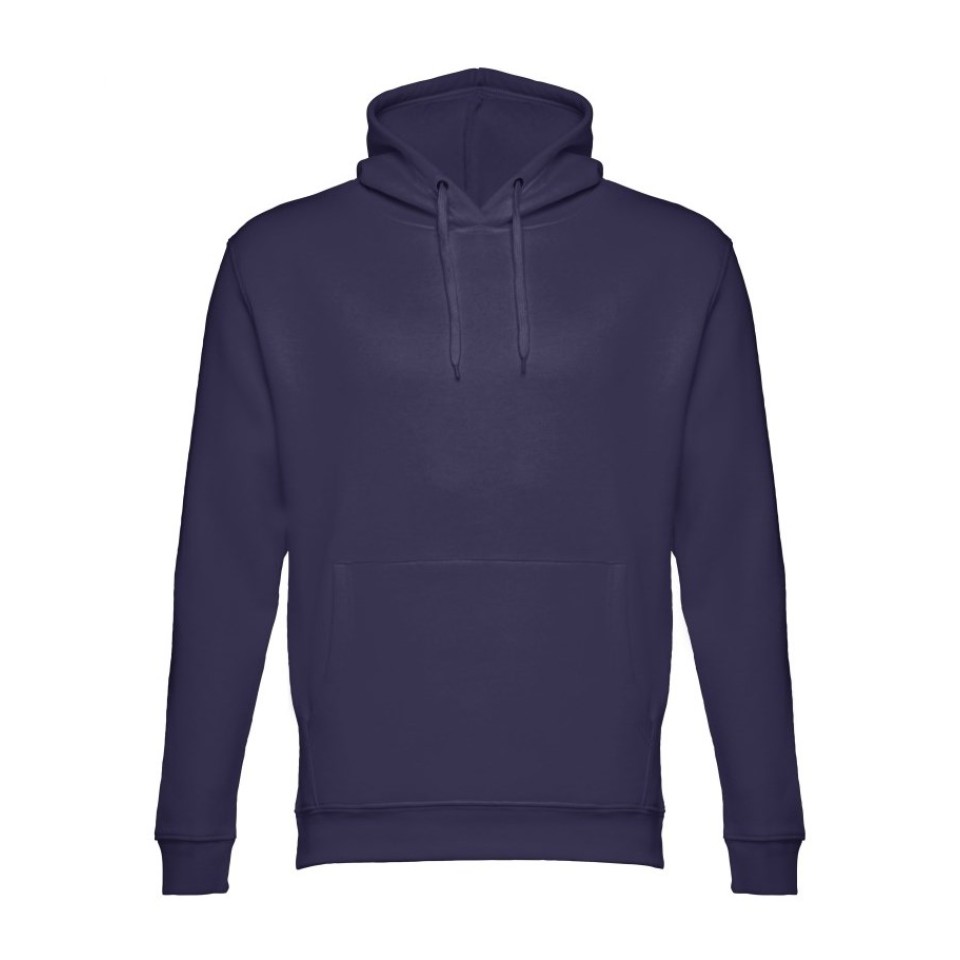 Толстовка мужская с капюшоном PHOENIX, т-синий, S, 50% хлопок, 50% полиэстер, плотность 320 г/м2