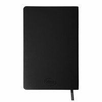 Ежедневник недатированный SIMPLY FLEX, А5,  черный, кремовый блок, в линейку